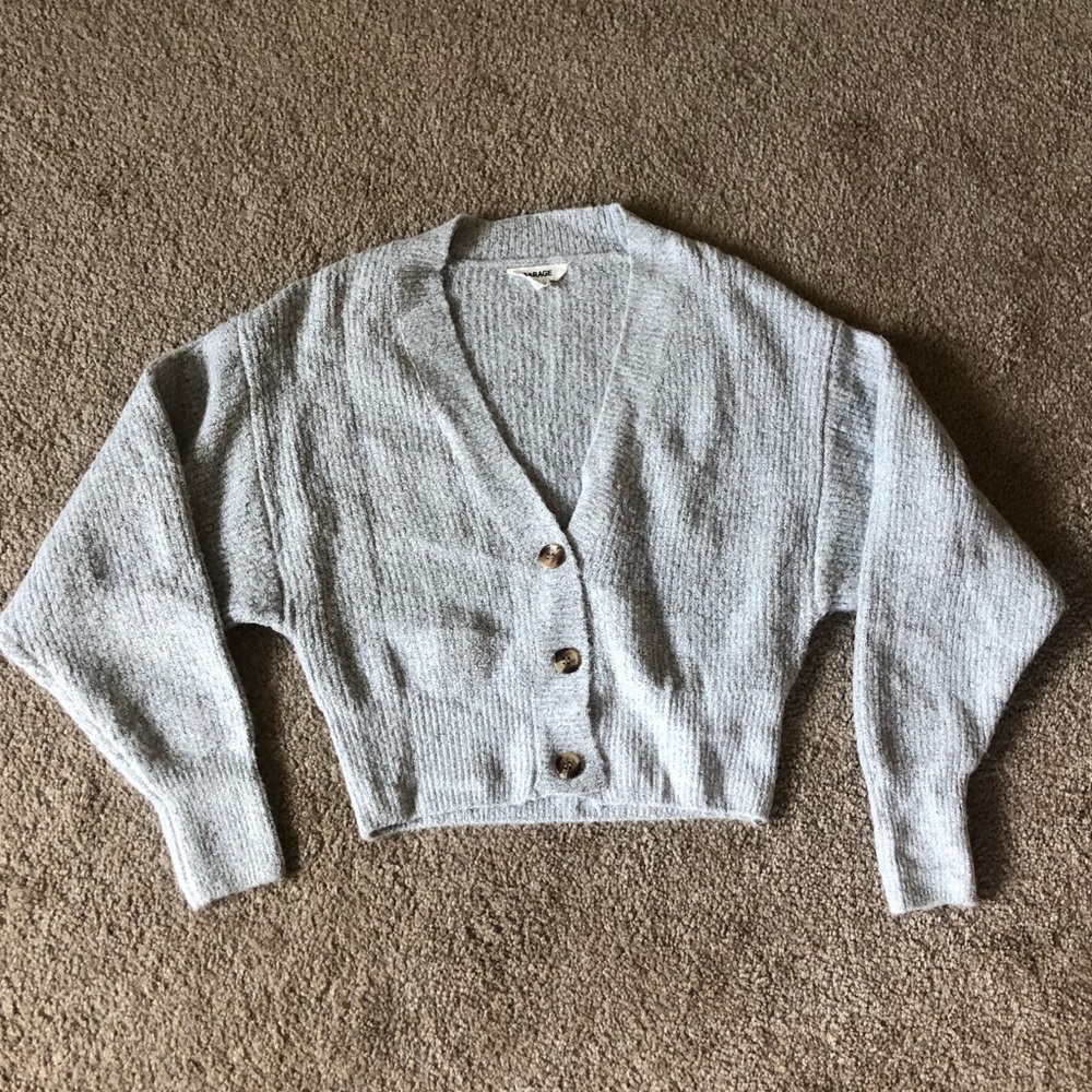 GARAGE // Garage Button Up Sweater